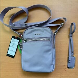 Tumi Persia Crossbody with Leather Charm